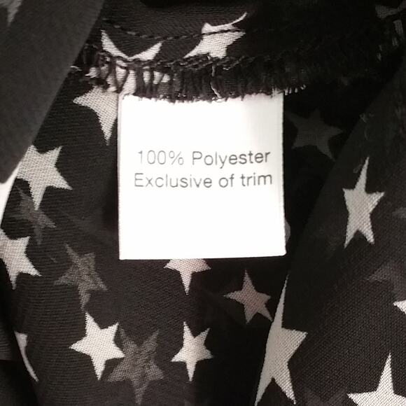 RED Saks Fifth Avenue Sheer Shirt Size Small - Picture 7 of 8